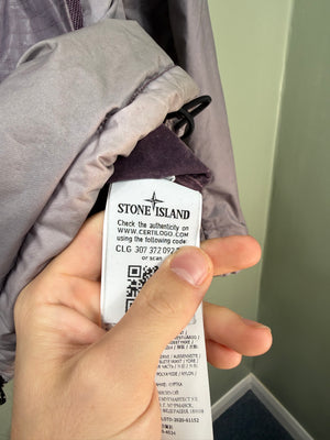Stone Island Purple Lamy Flock Jacket