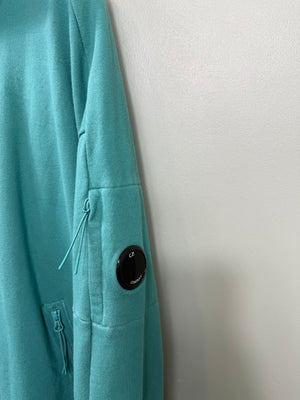 C.P. Company Turquoise 1/4 Zip Jumper