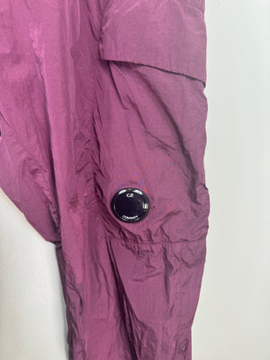 C.P. Company Burgundy Chrome Cargos