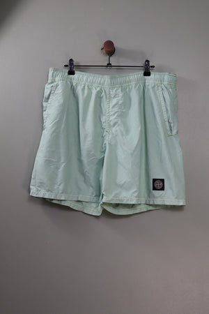 Stone Island Green Swim Shorts