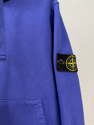 Stone Island Blue Hoodie