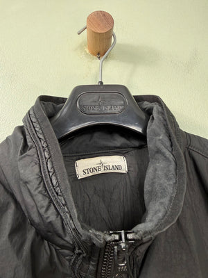Stone Island Black Crinkle Reps Jacket