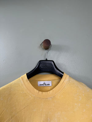 Stone Island Yellow Ovo Dye Jumper