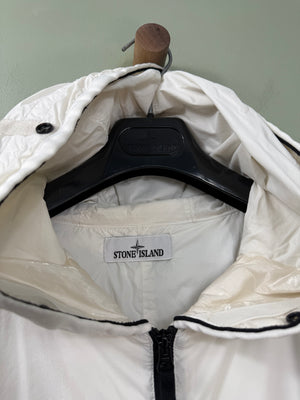 Stone Island White Skin Touch Jacket