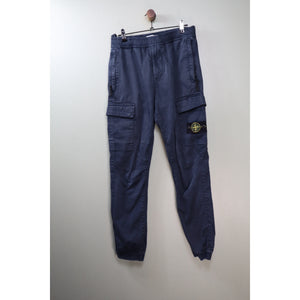Stone Island Navy RE-T Cargo Bottoms