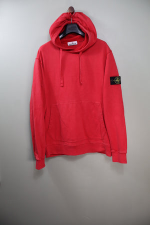 Stone Island Red Hoodie