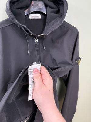 Stone Island Black Soft Shell Jacket