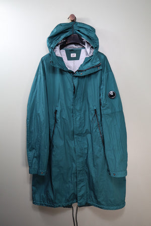 C.P. Company Petrol Green NyFoil Parka Jacket