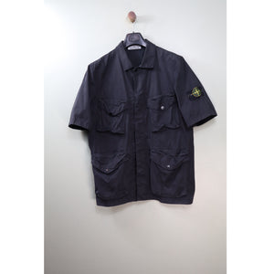 Stone Island Black Short Sleeve Overshirt