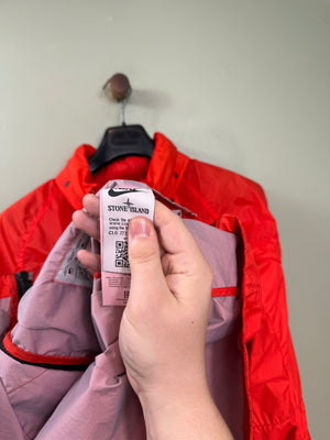 Stone Island x Nike Red Hyperlight Membrana Jacket