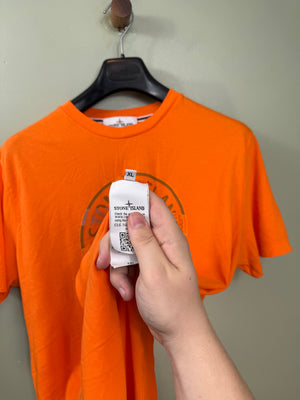 Stone Island Orange T-Shirt