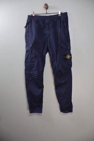 Stone Island Navy RE-T Cargo Bottoms