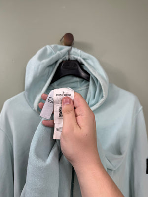 Stone Island Baby Blue Hoodie