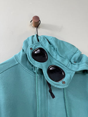 C.P. Company Green Goggle Hoodie