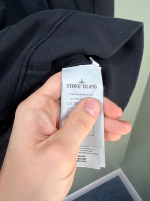 Stone Island Black Zipped Hoodie