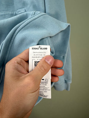 Stone Island Baby Blue Hoodie