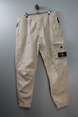 Stone Island Beige RE-T Cargo Bottoms