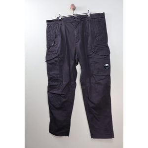 C.P. Company Black Cargo Bottoms