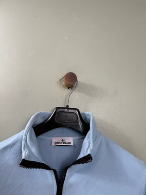Stone Island Baby Blue 1/4 Zip Jumper
