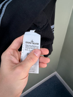 Stone Island X Supreme Black Hoodie