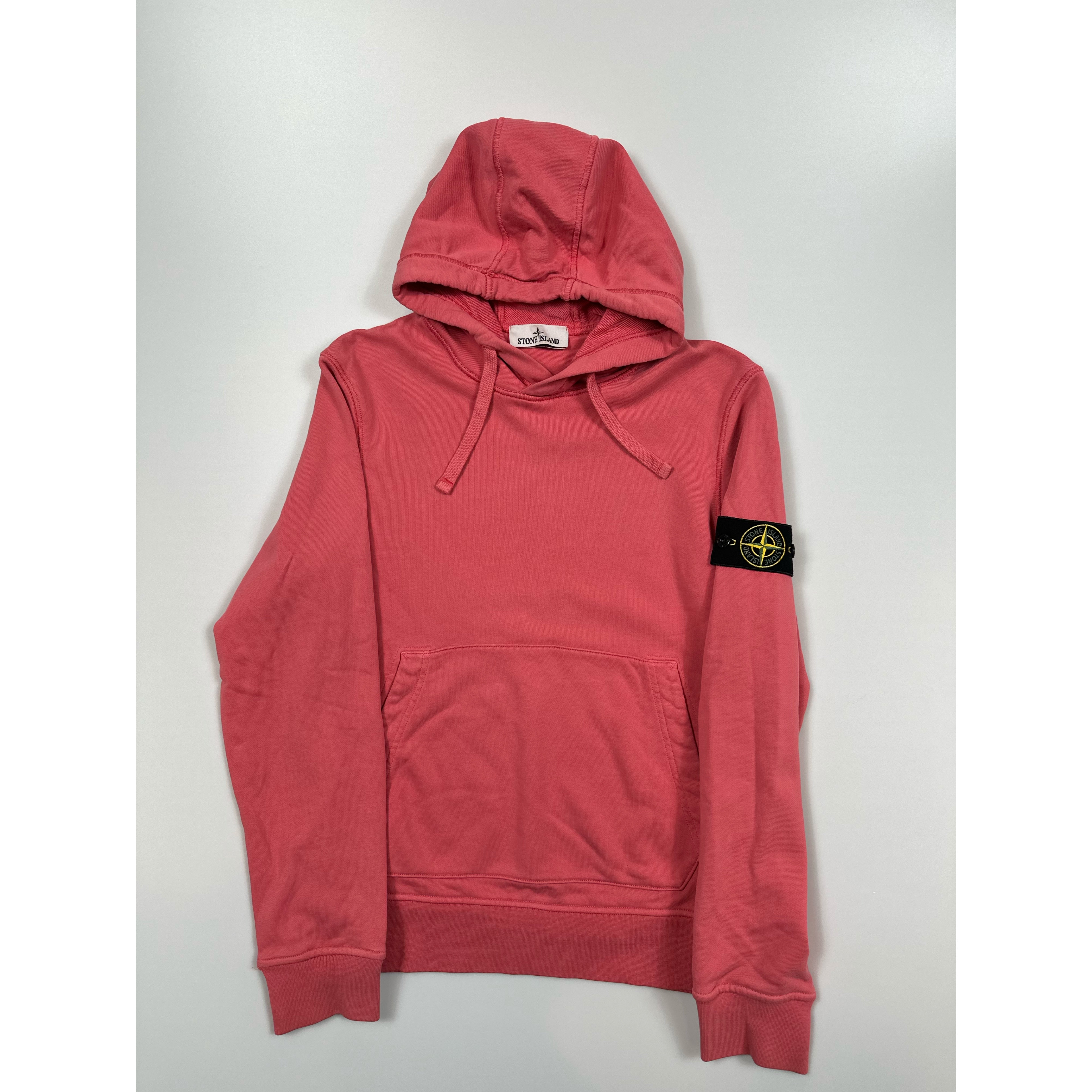 Stone island pink hoodie online