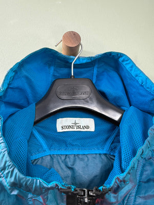 Stone Island Blue Pink Nylon Metal Weft Watro Jacket
