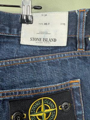 Stone Island Blue RE-T Jeans