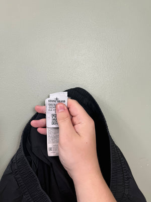 Stone Island Black RE-T Cargo Bottoms