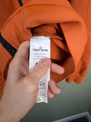 Stone Island Orange Soft Shell Jacket