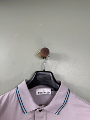 Stone Island Grey Slim Fit Polo
