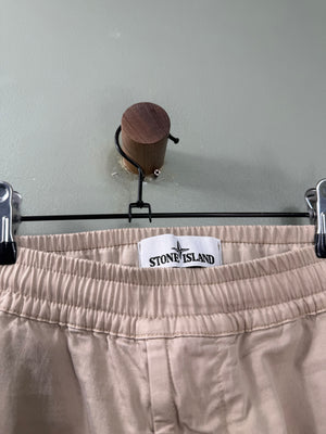 Stone Island Beige RE-T Cargo Bottoms