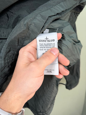 Stone Island Green Nylon Metal Jacket