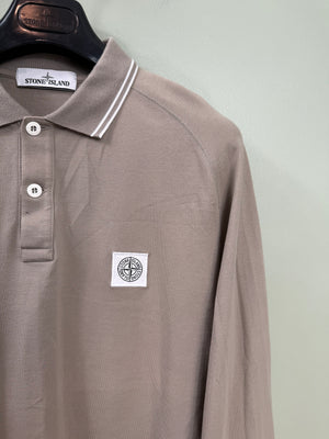 Stone Island Khaki Polo