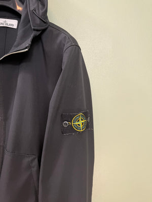 Stone Island Black Soft Shell Jacket