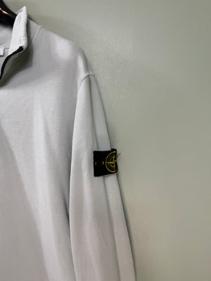 Stone Island Grey 1/4 Zip Jumper