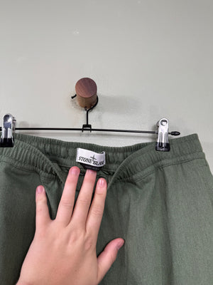 Stone Island Khaki Knit RE-T Cargo Bottoms