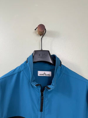 Stone Island Blue Comfort Shell Jacket