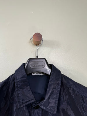 Stone Island Navy Monifilament Overshirt