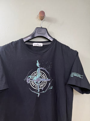 Stone Island Black T-Shirt