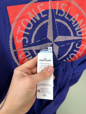 Stone Island Periwinkle Blue T-Shirt