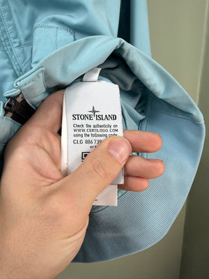 Stone Island Baby Blue Soft Shell Jacket