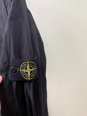 Stone Island Black Nylon Metal Overshirt