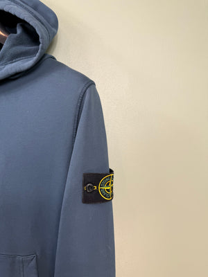 Stone Island Deep Blue Zipped Hoodie
