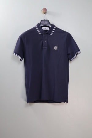 Stone Island Navy Polo Shirt