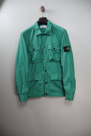Stone Island Green Overshirt