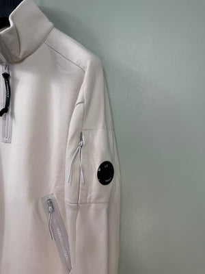 C.P. Company Beige 1/4 Zip Jumper