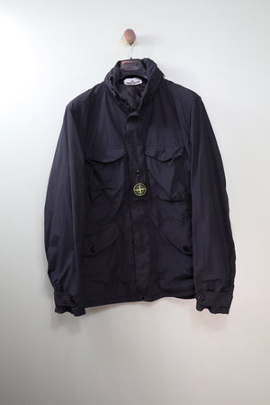 Stone Island Black Naslan Light Watro Jacket