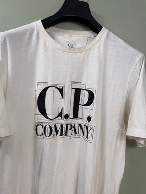 C.P. Company White T-Shirt