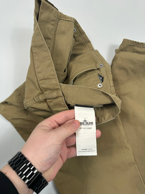 Stone Island Beige RE-T Chinos