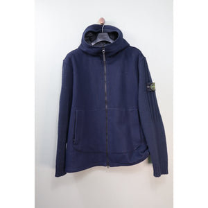 Stone Island Navy Panno Speciale Knit Primaloft Jacket